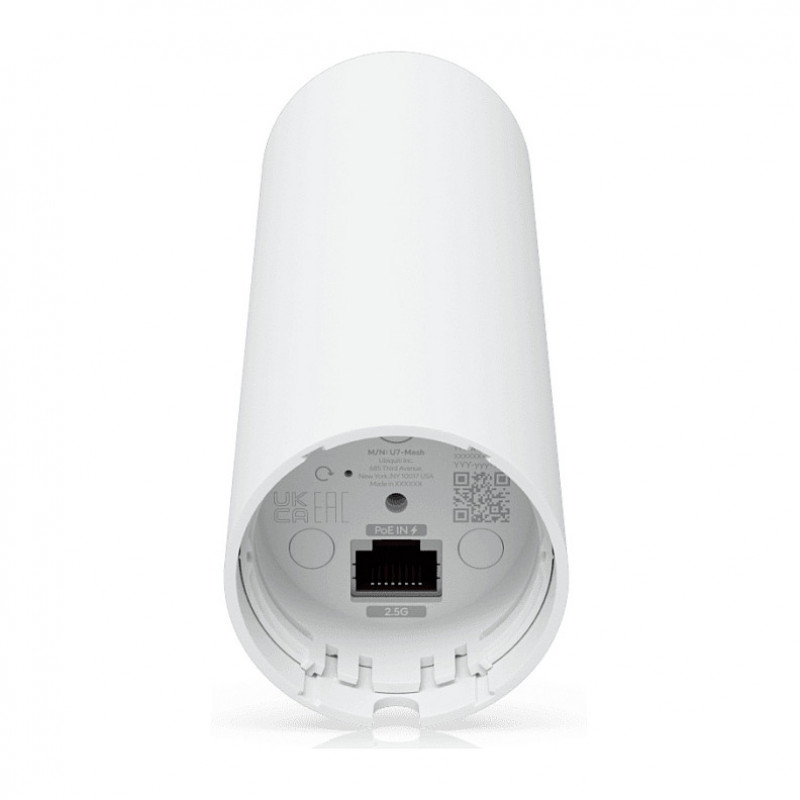 Ubiquiti U7 Mesh 5000 Mbit/s Wi-Fi 7 Wireless Access Point, PoE, Weiß