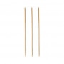 Papstar pure Trinkhalme 87702, Braun, 100 Stk.