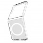 Cellularline Impact Clear Mag Hülle für Samsung Z Flip 8