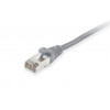 Equip Cat6a S/FTP Patchkabel RJ45, 35 m, Grau, LSZH