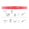 Equip Cat6a S/FTP Patchkabel RJ45, 35 m, Grau, LSZH