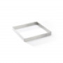 De Buyer Perforierte Edelstahl Quadratische Tarteform, 17,5 cm (3099.23)