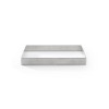 De Buyer Perforierte Edelstahl Quadratische Tarteform, 17,5 cm (3099.23)