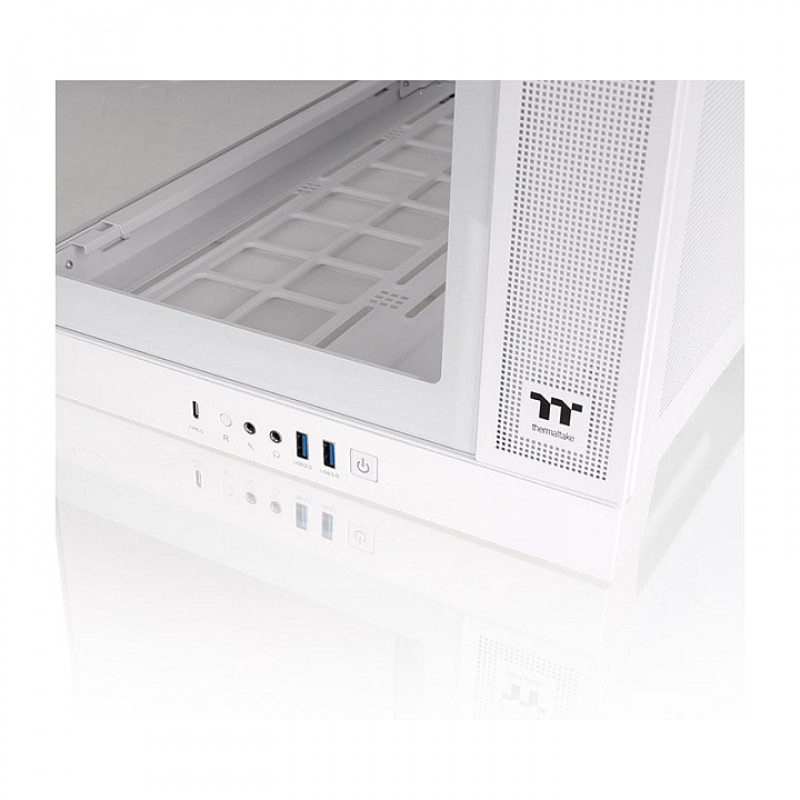 Thermaltake CAPO X Snow Full Tower PC-Gehäuse, Weiß