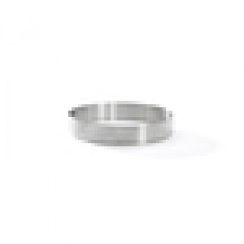 De Buyer Perforierter Runder Tarte-Ring aus Edelstahl, 12,5 cm (3099.05)