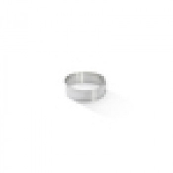 De Buyer Perforierter Edelstahl Runder Tarte-Ring, 6,5 cm (3099.02)