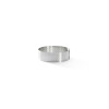 De Buyer Perforierter Edelstahl Runder Tarte-Ring, 6,5 cm (3099.02)