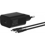 4smarts VoltPlug PD 30W Wandladegerät, 1x USB-C, mit USB-C Kabel 1,5 m, Schwarz