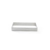 De Buyer Perforierte Edelstahl Quadratische Tarteform, 7 cm (3099.19)