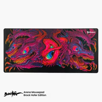 Arozzi Mauspad XL Zona 90x42 cm Crawling Chaos