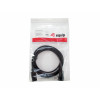 Equip Netzkabel IEC C13 auf IEC C14, 1,5 m, Schwarz
