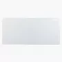 Arozzi Mauspad XL Zona 90x42 cm Reinweiß