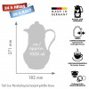 ROTPUNKT Thermoskanne 230/IV, 1,0 l, Elfenbein (Ecru)