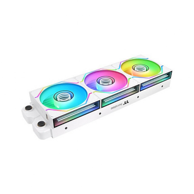 Thermaltake SWAFAN INFINITY EX14 ARGB Sync 140 mm Gehäuselüfter, Weiß, 3er-Pack