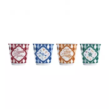 Bialetti NCANDY010 Tassen-Set, 4 Stk.