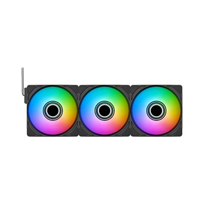 Thermaltake CT140 EX INFINITY ARGB Sync 140 mm Gehäuselüfter, Schwarz, 3er-Pack