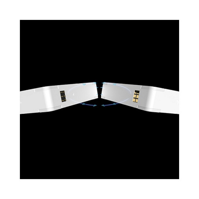 Thermaltake CT140 EX INFINITY ARGB Sync 140 mm Gehäuselüfter, Schneeweiß, 3er-Pack
