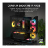 Corsair 2800X RS-R ARGB Panoramaglas Micro-ATX Computergehäuse, Schwarz