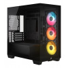 Corsair 2800X RS-R ARGB Panoramaglas Micro-ATX Computergehäuse, Schwarz