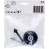 Bosch 2608000857 Stützteller, 50 mm, Quick Lock, Schwarz (für GWG 12V-50 S Professional)