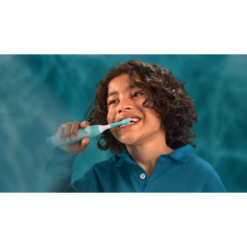 Philips Sonicare Kids Smart HX6600/13 Sonic Elektrische Zahnbürste, Blau