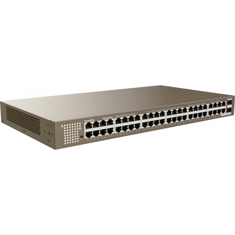 Tenda TEG1050F 48-Port Gigabit-Switch mit 2 SFP-Ports