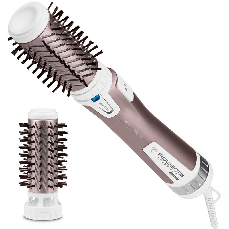 Rowenta Brush Activ Premium Care CF9540 Warmluftbürste 1000 W, Weiß