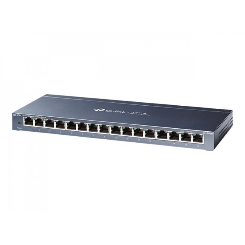 TP-Link TL-SG116 16-Port Gigabit Desktop-Switch V2.60