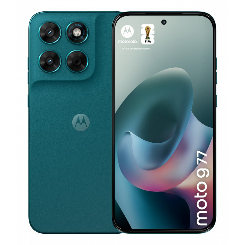 Motorola moto g77 17,3 cm (6,8) Hybrid Dual SIM Android 16.0 5G USB Type-C 8 GB 256 GB 5200 mAh Grün Smartphone