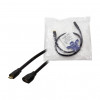 LogiLink CU0120 USB 2.0 Verlängerungskabel, Micro-USB B Stecker auf Micro-USB B Buchse, 0,5 m, Schwarz