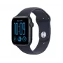 Apple Watch SE 3 GPS 44 mm Aluminiumgehäuse Mitternacht mit Sportarmband Blau – M/L