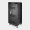 Formcase TransformerCart T36PD Perf. Plus Tragbarer Geräteverwaltungswagen Schwarz