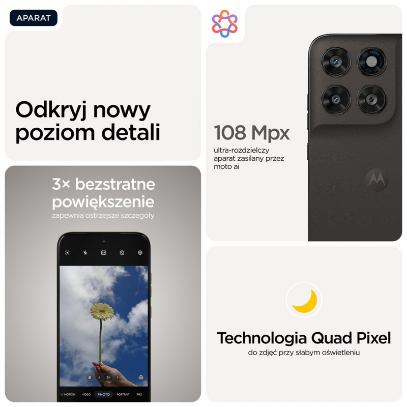 Motorola moto g77 17,3 cm (6,8) Hybrid Dual SIM Android 16.0 5G USB Type-C 8 GB 128 GB 5200 mAh Schwarz Smartphone