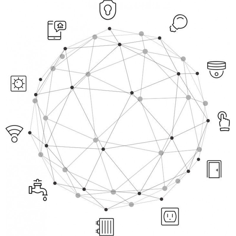 OXT T210GL WLAN-Tuya-Garagentor-Modul, ohne Sensor