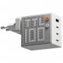 SHARGE Pixel 100 GaN Ladegerät, 100W, 3x USB-C, 1x USB-A - weiß