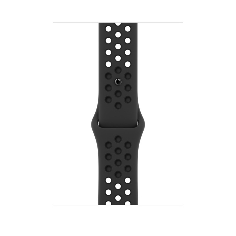 Apple Watch Nike Sportarmband 45mm – Anthrazit/Schwarz