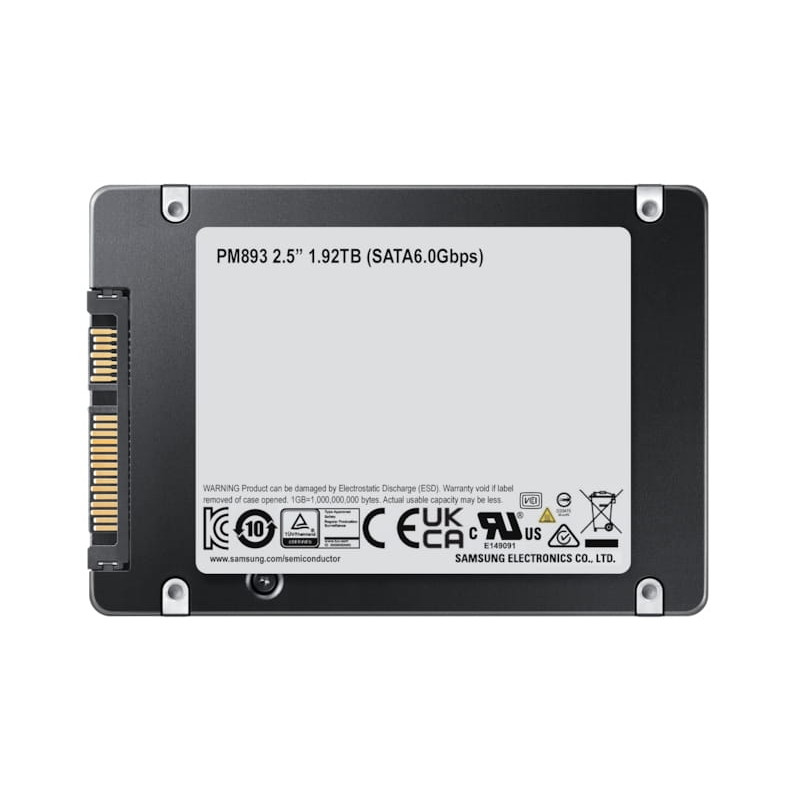 Samsung PM893 480GB 2,5 inch SATA III Data-Center-SSD (MZ7L3480HCHQ-00A07)