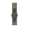 Apple Watch Nike Sportarmband 45mm – Olive Grey/Schwarz