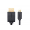 Ugreen Micro HDMI auf HDMI Kabel, 2 m, 4K, Schwarz