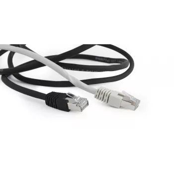 Gembird Cat6a S/FTP Patchkabel RJ45, 5 m, Schwarz, LSZH