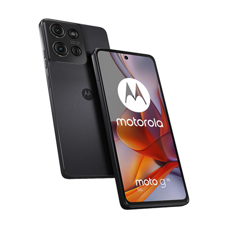 Motorola Moto G75 5G Dual SIM 8GB RAM 256GB Smartphone, Schwarz