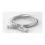 WANTEC Slim Cat6a U/UTP Patchkabel RJ45, 2,8 mm, 1,5 m, Weiß
