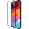 dbramante1928 eco-shield Hülle für Apple iPhone 15, Black Edge (transparent/schwarz)