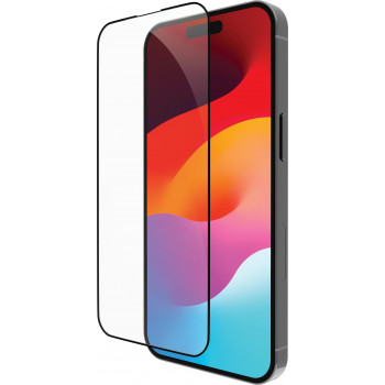 dbramante1928 eco-shield Hülle für Apple iPhone 15, Black Edge (transparent/schwarz)