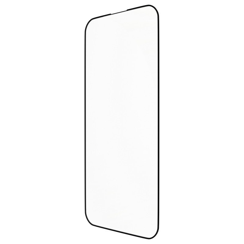 dbramante1928 eco-shield Hülle für Apple iPhone 15, Black Edge (transparent/schwarz)