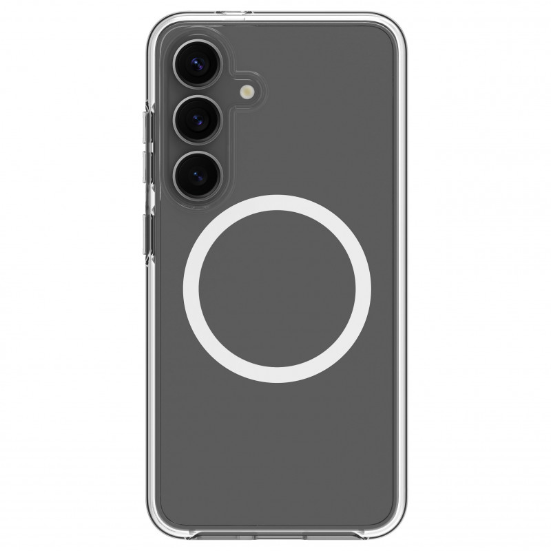 dbramante1928 Iceland Pro Qi2 Backcover für Samsung Galaxy S25+, MagSafe-kompatibel, transparent