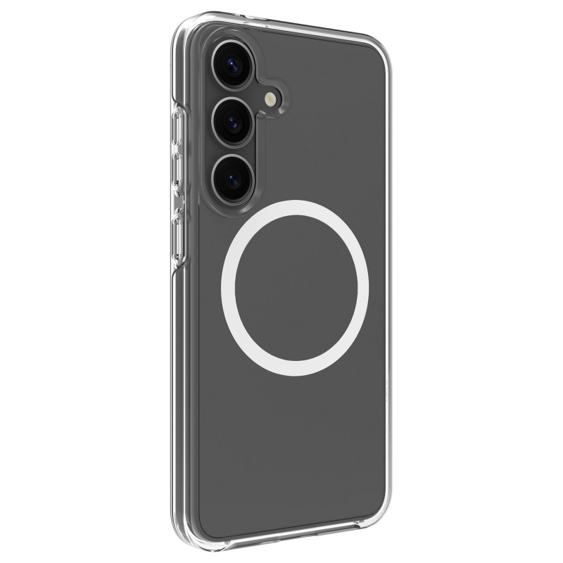 dbramante1928 Iceland Pro Qi2 Backcover für Samsung Galaxy S25+, MagSafe-kompatibel, transparent