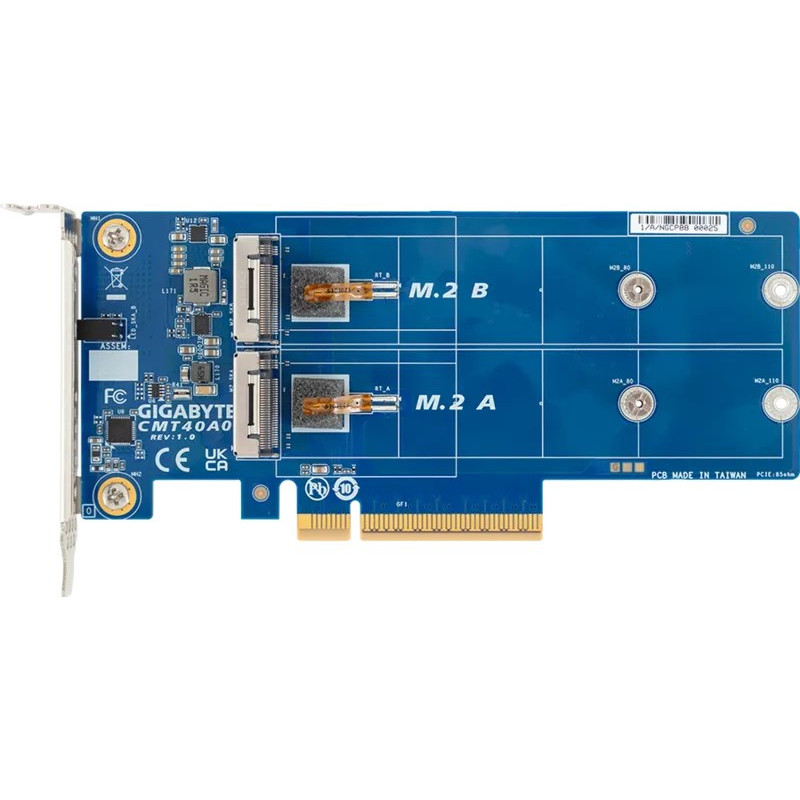 Gigabyte CMT40A0 interne M.2 RAID-Controller-Karte, PCIe