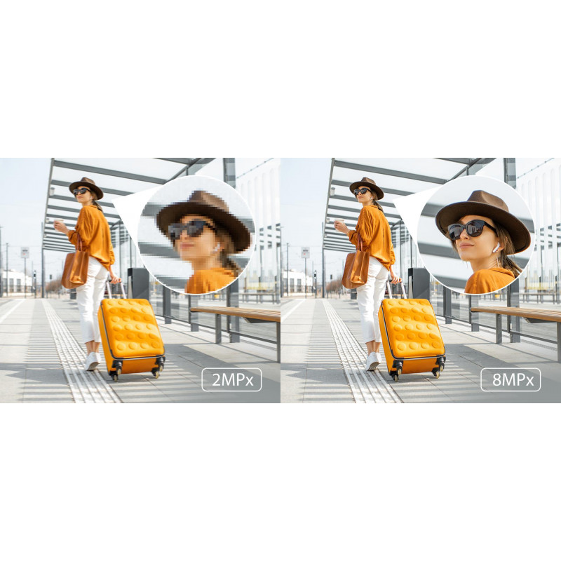 Hilook IP-Kamera IPC-B480HAD-LUF/SL Panoramisch 8MP Smart Hybrid Light