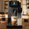 Cecotec Cremmaet Latte Touch Vollautomatische Kaffeemaschine, 19 bar, Integrierter Milchaufschäumer, 1500 W, Schwarz